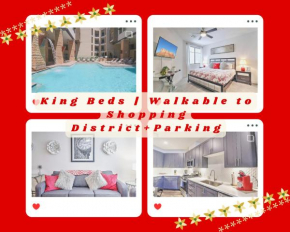Walk Score 81-Shopping District-King Bed-Parking G2047
